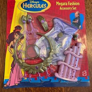 Vintage Disney Hercules Megara Fashion Accessory Set